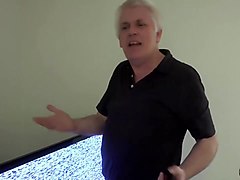Beautiful girl likes to have sex with older men cocks