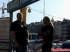 Dutch hooker plowed doggystyle by tourist