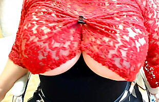 Aunts yummy breasts