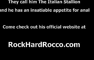 Busty teen babe sucks n fucked by Rocco