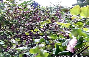 These pretty girls don't seem bothered by pissing off their neighbours