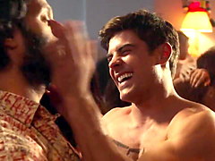 Zac efron sexy scenes in 'dirty grandpa'