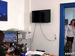 Young german secretary intern