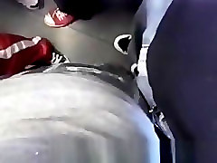 Man gropes woman's ass